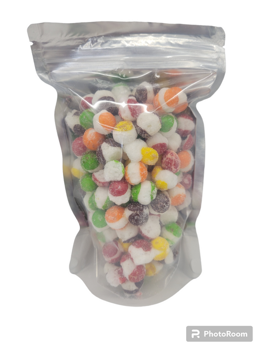 freeze dried rainbow drops extreme sour large